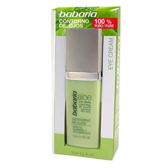 CREMA CONTORNO DE OJOS ALOE VERA, 15ML BABARIA