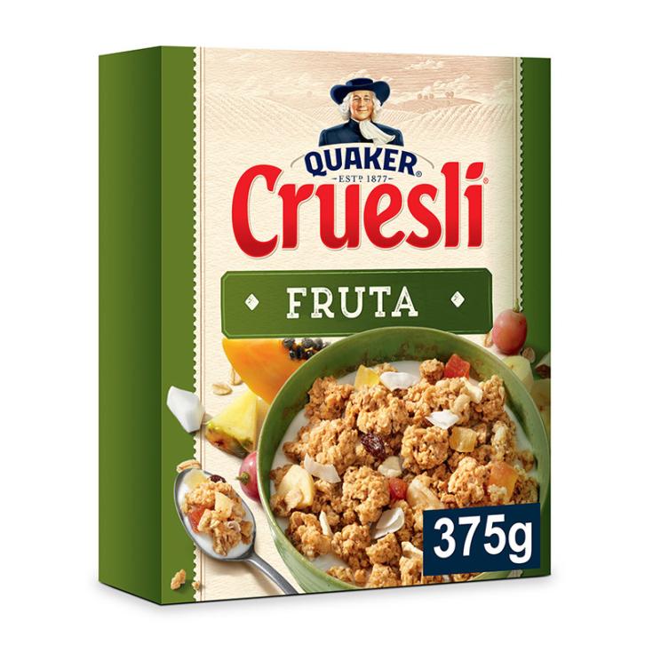 CEREALES CRUESLI FRUTAS, 375GR QUAKER