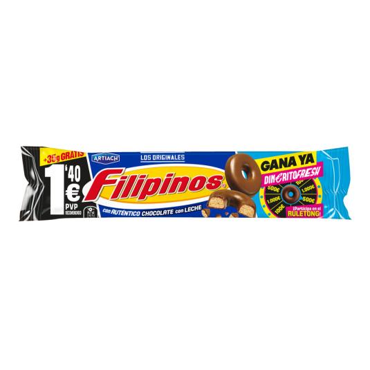 GALLETAS FILIPINOS LECHE, 93GR ARTIACH