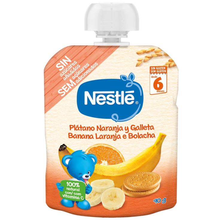 PLATANO NARANJA GALLETA, 90GR NESTLE