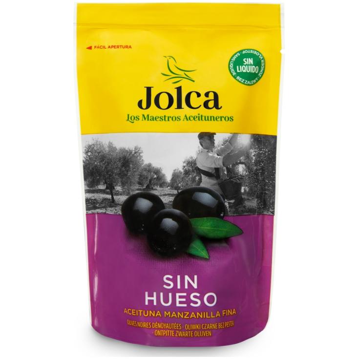 ACEITUNA NEGRA MANZ. JOLCA BOLSA 75G