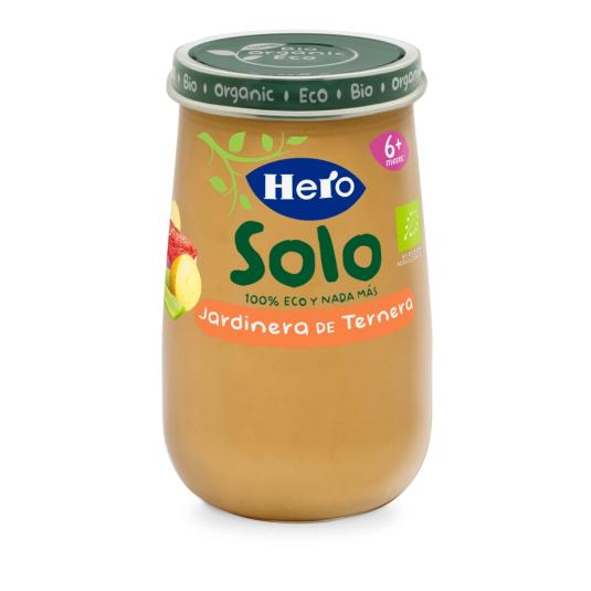 JARDINERA DE TERNERA, 190GR HERO BABY SOLO