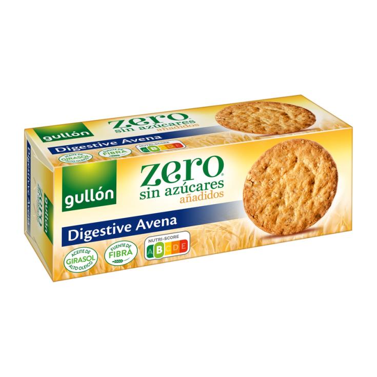 GALLETAS DIGESTIVE AVENA ZERO, 410GR GULLON