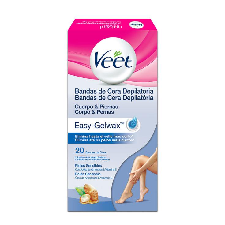 BANDAS CORPORALES PIEL SENSIBLE, 20UD VEET