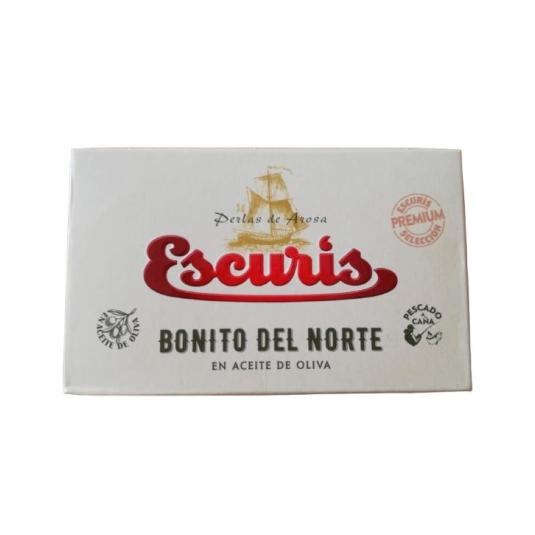 BONITO EN ACEITE DE OLIVA, 81GR ESCURIS