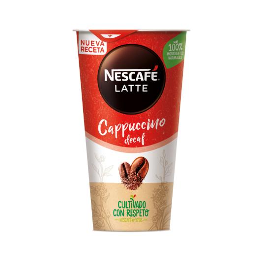 CAFE CAPPUCCINO DESCAFEINADO,190ML NESCAFE