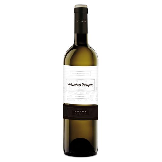 VINO BLANCO SAIVIGNON D.O.RUEDA, 750ML CUATRO RAYAS