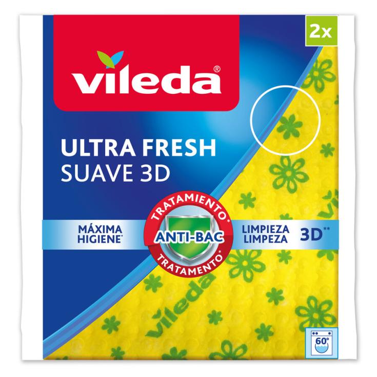 BAYETA SUAVE ULTRA FRESH, 2UD VILEDA