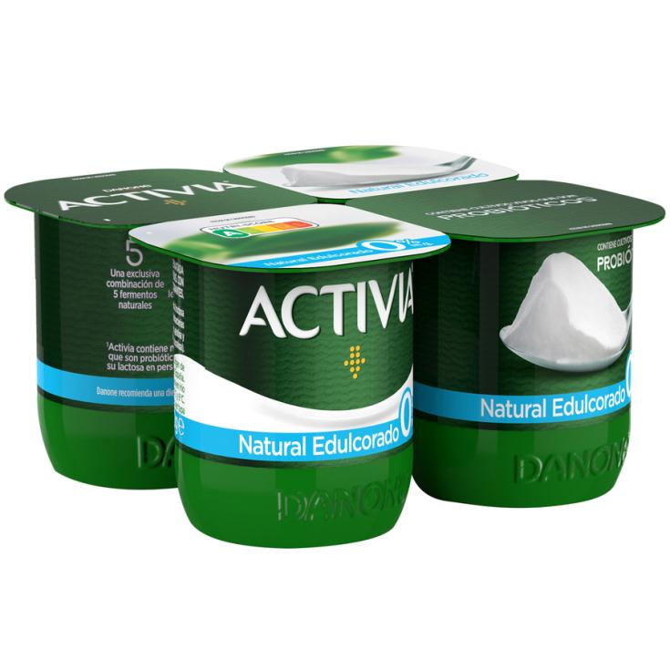 BÍFIDUS NATURAL DESNATADO 0% M.G, P4X120 G ACTIVIA