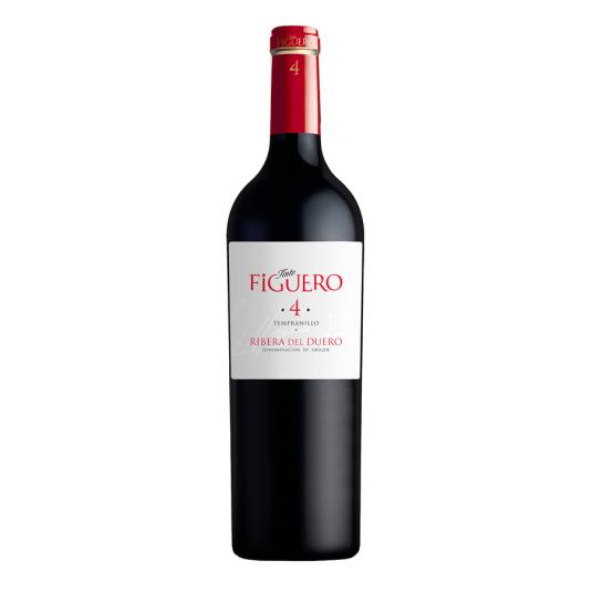 VINO TINTO 4 ROBLE D.O. RIB.DUERO, 750ML FIGUERO