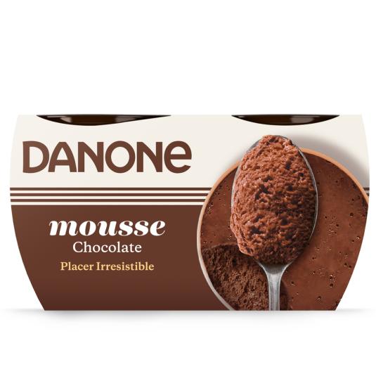 MOUSSE DE CHOCOLATE, 4X60GR DANONE