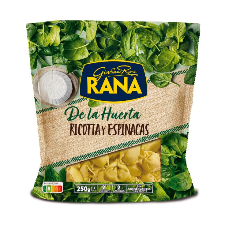 TORTELLINI RELLENO RICOTTA ESPINACA, 250G RANA