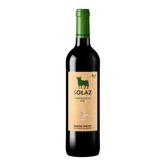 VINO TINTO BIO D.O.T.CASTILLA, 750ML SOLAZ