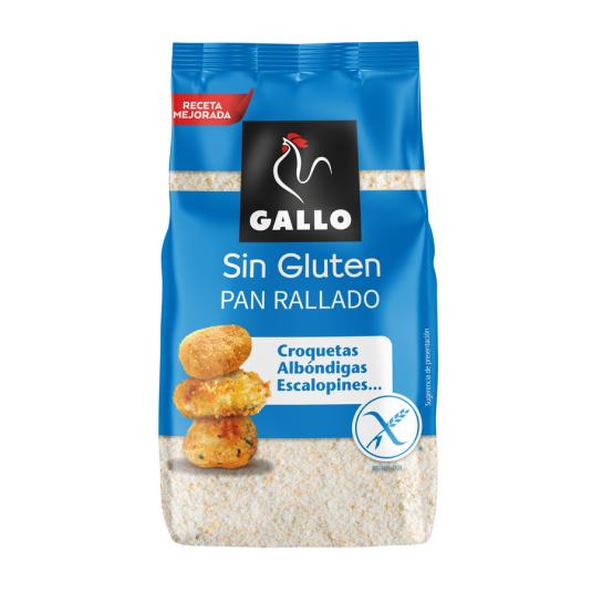 PAN RALLADO SIN GLUTEN, 300G GALLO