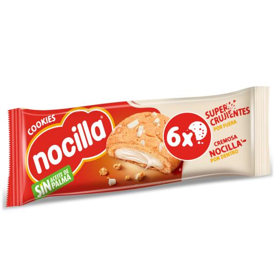 COOKIES BLANCA, 120GR NOCILLA