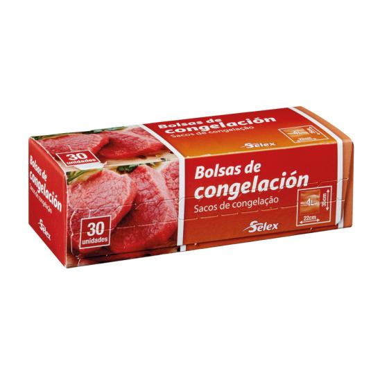 BOLSA CONGELACION, 30 UD SELEX