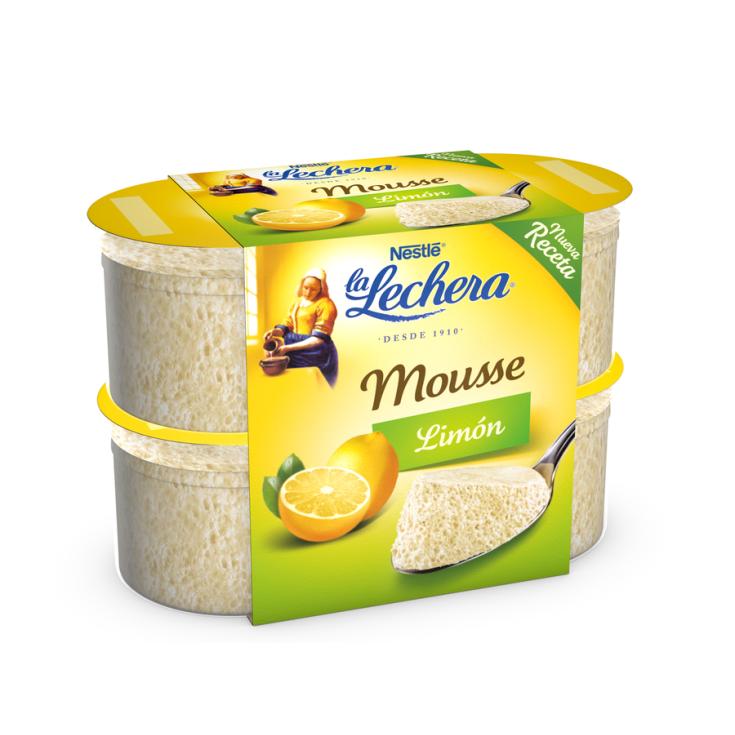 MOUSSE DE LIMON, 4X59G LA LECHERA