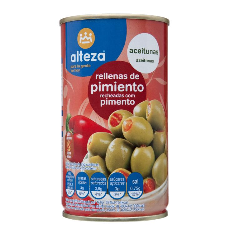 ACEITUNA RELLENA DE PIMIENTO, 150GR ALTEZA