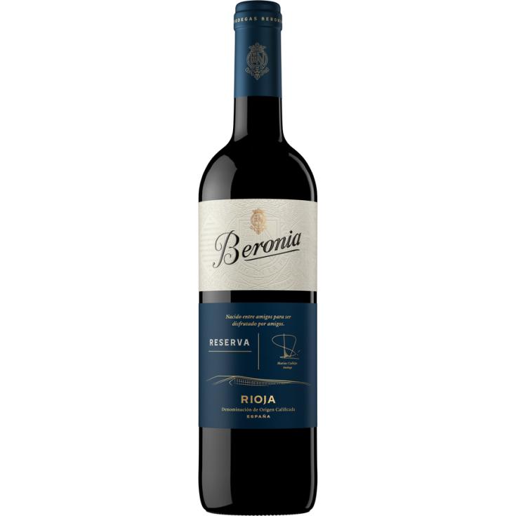 VINO TINTO RESERVA D.O. RIOJA, 750ML BERONIA