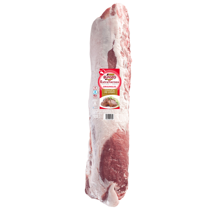 CHULETA DE LOMO DE CERDO, CHULETA 90G APROX,KG EL POZO