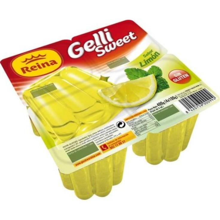 GELLI SWEET LIMÓN P4X100G REINA