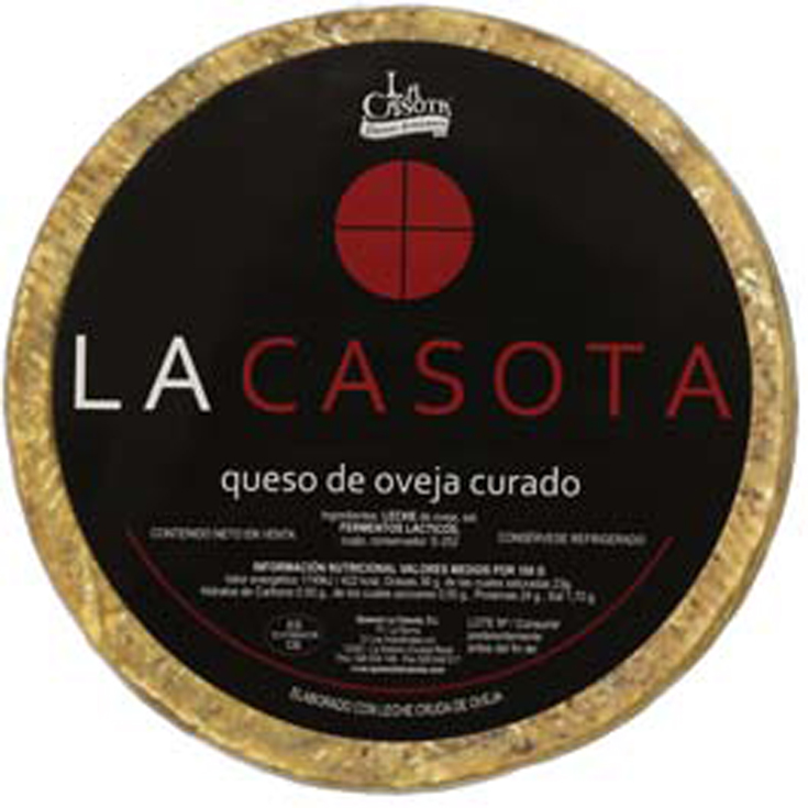 QUESO CURADO, KG LA CASOTA