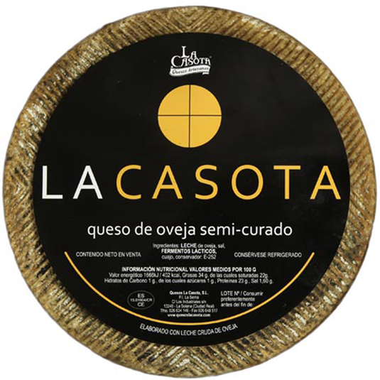 QUESO SEMICURADO, KG LA CASOTA