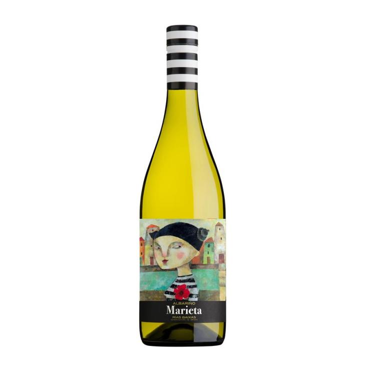 VINO SEMI ALBARIÑO D.O.R.BAIXAS, 750ML MARIETA