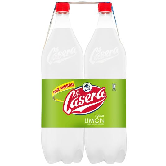 REFRESCO DE LIMON, 2X1.5L LA CASERA