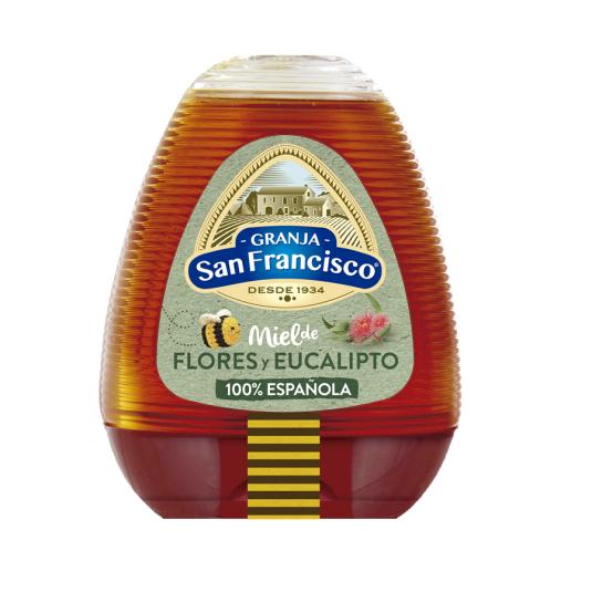 MIEL CON EUCALIPTO, 350GR GRANJA SAN FRANCISCO