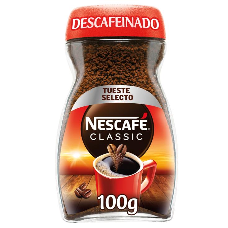 CAFE SOLUBLE DESCAFEINADO, 100GR NESCAFE