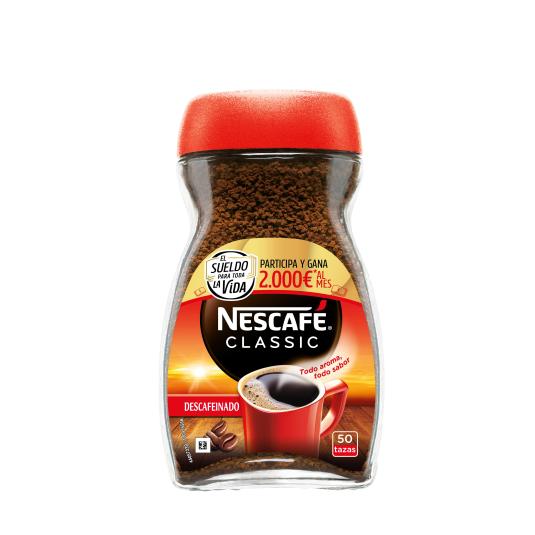 CAFE SOLUBLE DESCAFEINADO, 100GR NESCAFE