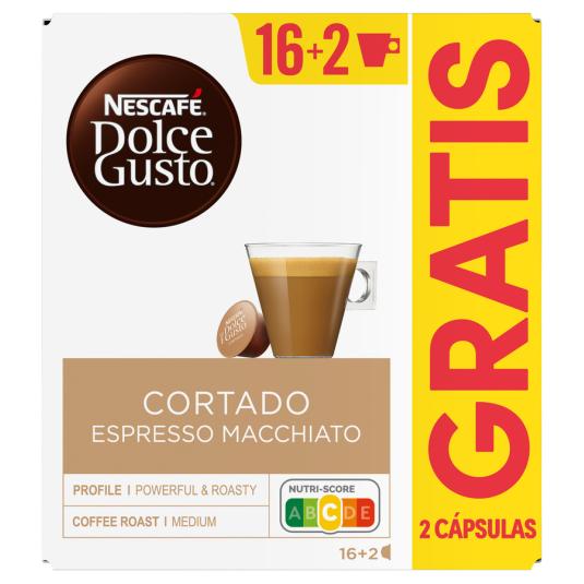 CAFE CORTADO ESPRESSO, 16UD DOLCE GUSTO