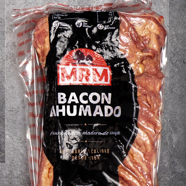 BACON AHUMADO NATURAL, KG MOSTOLES 