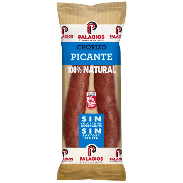 CHORIZO PICANTE , 250G PALACIOS