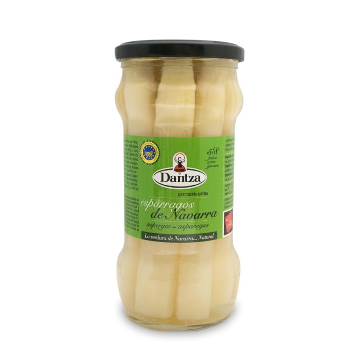 ESPARRAGOS BLANCOS DE NAVARRA 5/8, 300GR DANTZA