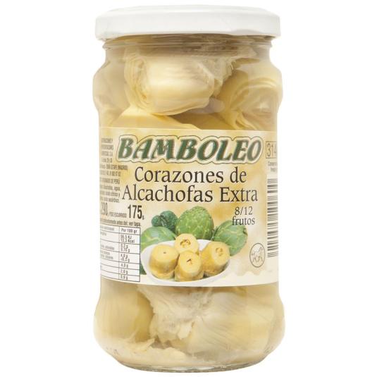 CORAZONES DE ALCACHOFA 8/12, 165GR BAMBOLEO