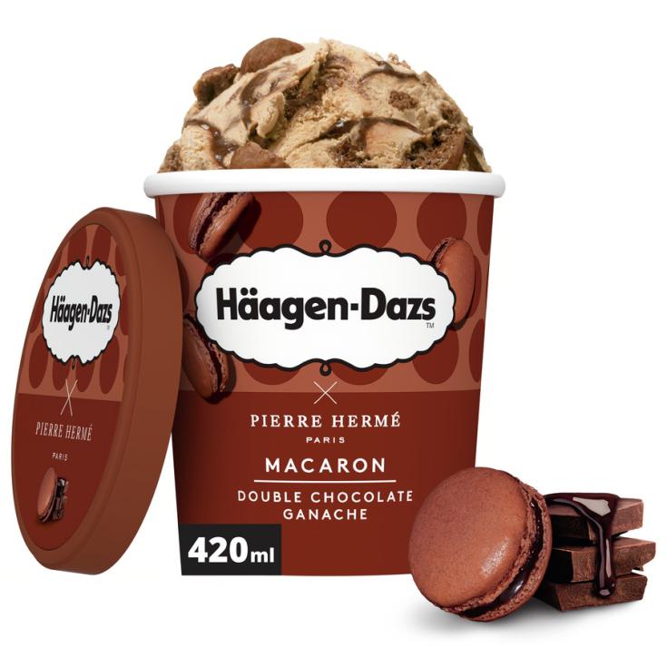 HELADO MACARON CHOCOLATE , 460 ML HäAGEN-DAZS