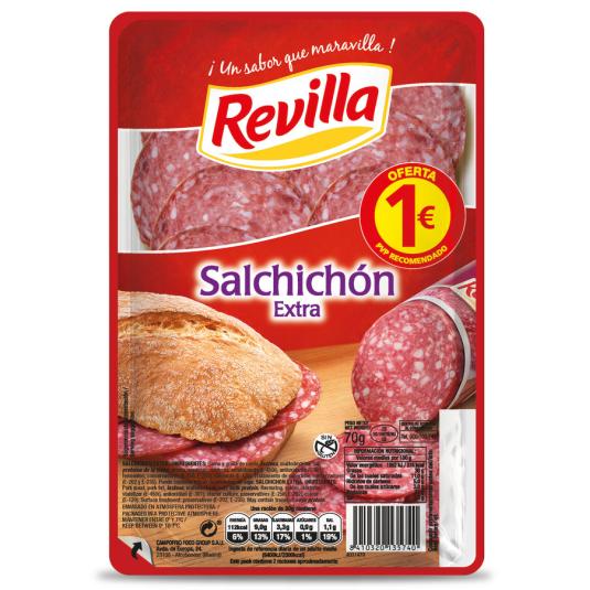 SALCHICHON LONCHAS , 65G REVILLA