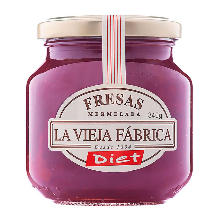MERMELADA DE FRESA DIET, 280GR LA VIEJA FABRICA