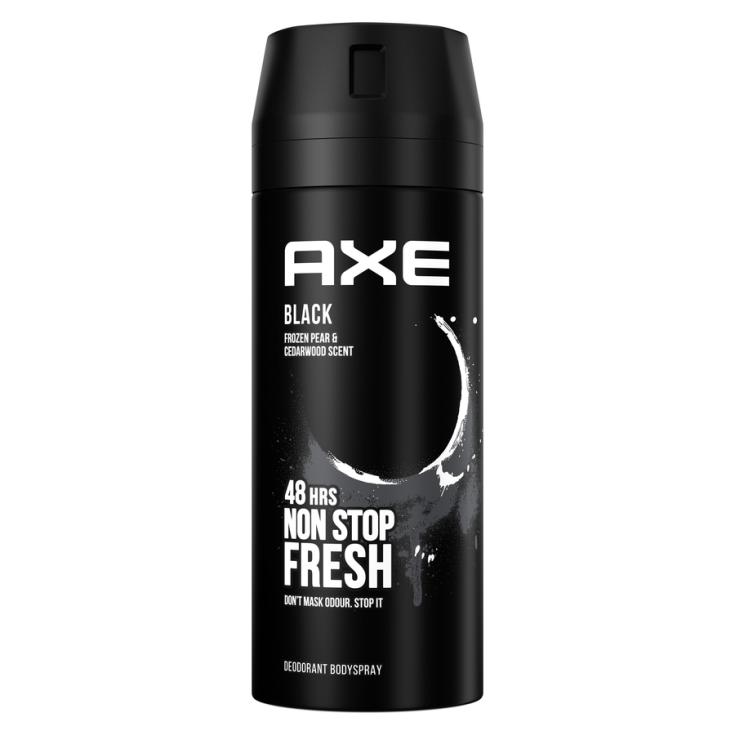 DESODORANTE BODYSPRAY BLACK, 150ML AXE