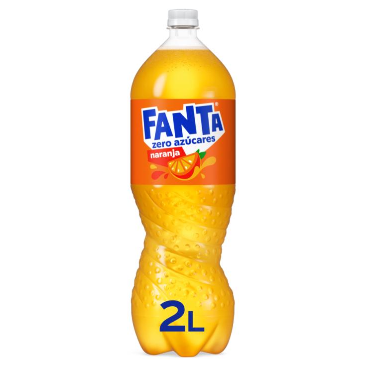 REFRESCO DE NARANJA ZERO, 2L FANTA