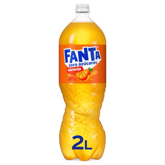 REFRESCO DE NARANJA ZERO, 2L FANTA