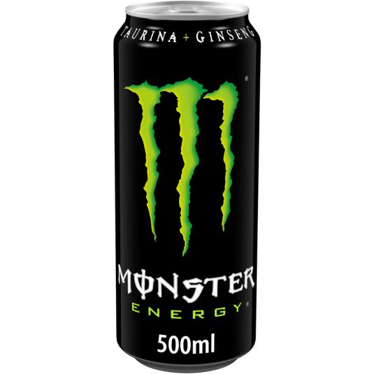 BEBIDA ENERGETICA GREEN, 500ML MONSTER