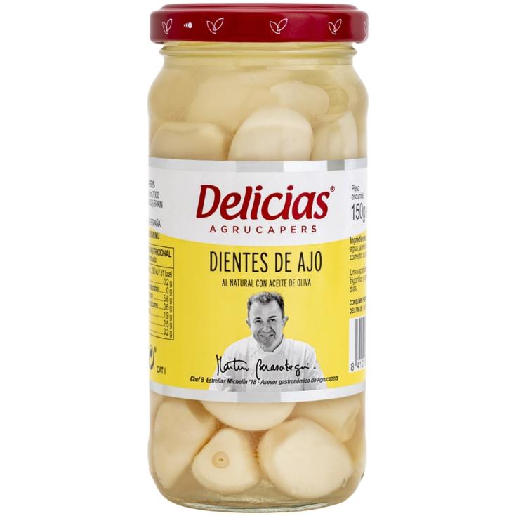 AJOS AL NATURAL, 150G DELICIAS