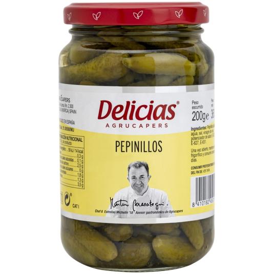 PEPINILLOS, 200G DELICIAS