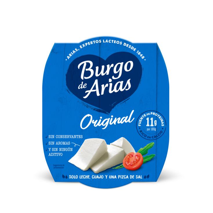 QUESO BURGOS NATURAL ,230G ARIAS