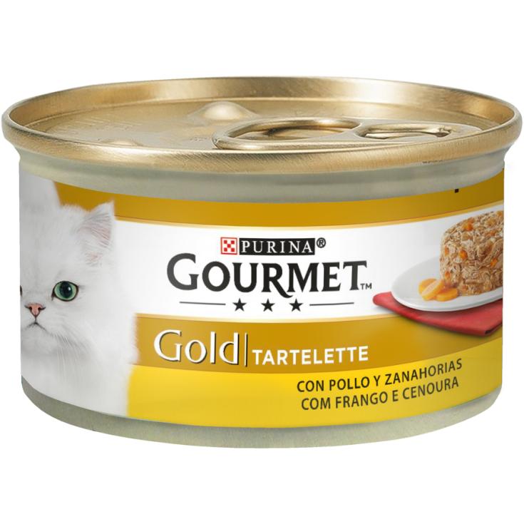 GOLD TARTALETTE POLLO-ZANAHORIA, 85 GR PURINA ONE