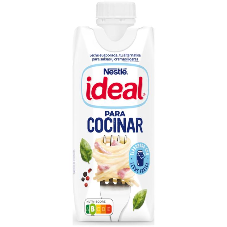 LECHE EVAPORADA BRIK, 525GR IDEAL