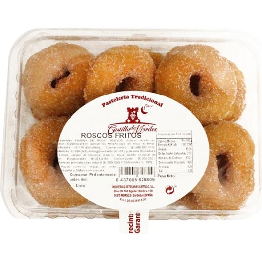 ROSQUILLAS FRITAS AZUCAR, 300G CASTILLO DE MORILES